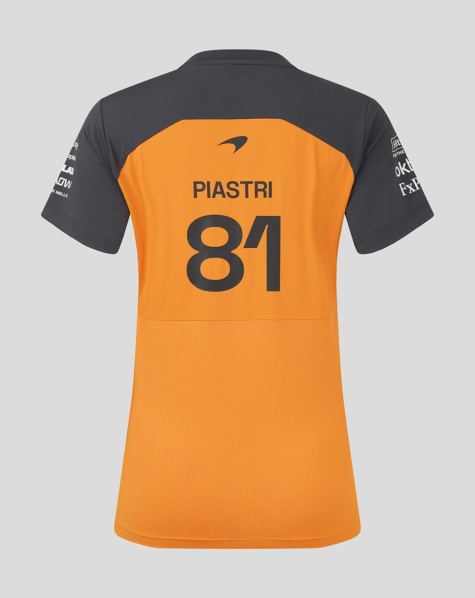 McLaren F1 Team Setup T-Shirt, Oscar Piastri, Damen 🔥