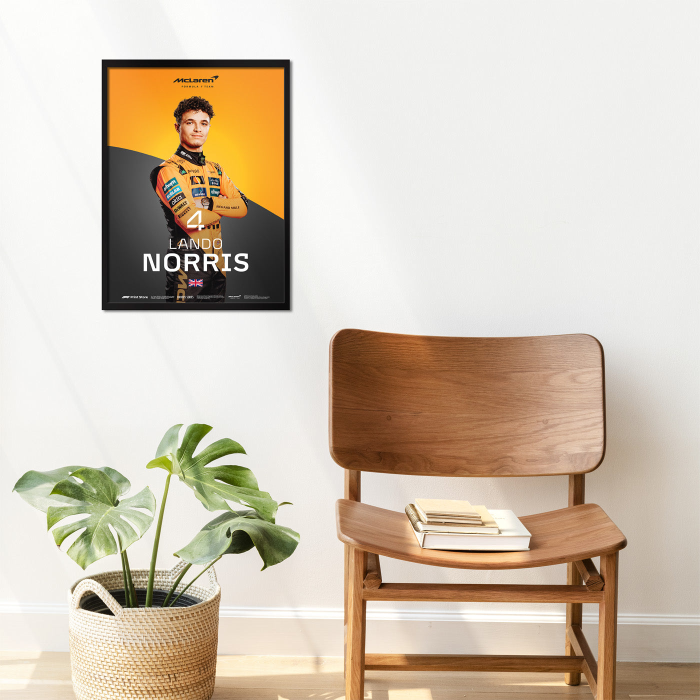 F1 Print – Lando Norris plagát (veľkosť A3)