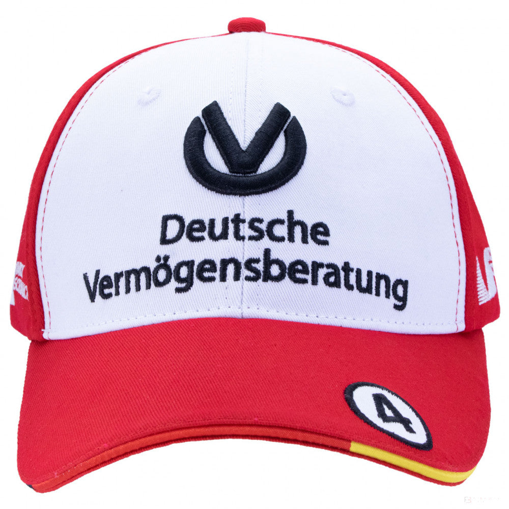 Bejzbalová čiapka Mick Schumacher, pre dospelých, červená, 2018 - FansBRANDS®