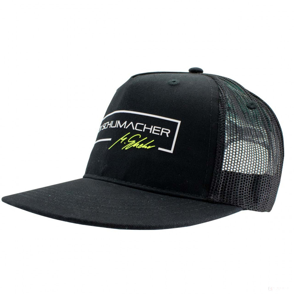 Čiapka Mick Schumacher Flatbrim, séria 1, pre dospelých, čierna, 2019 - FansBRANDS®