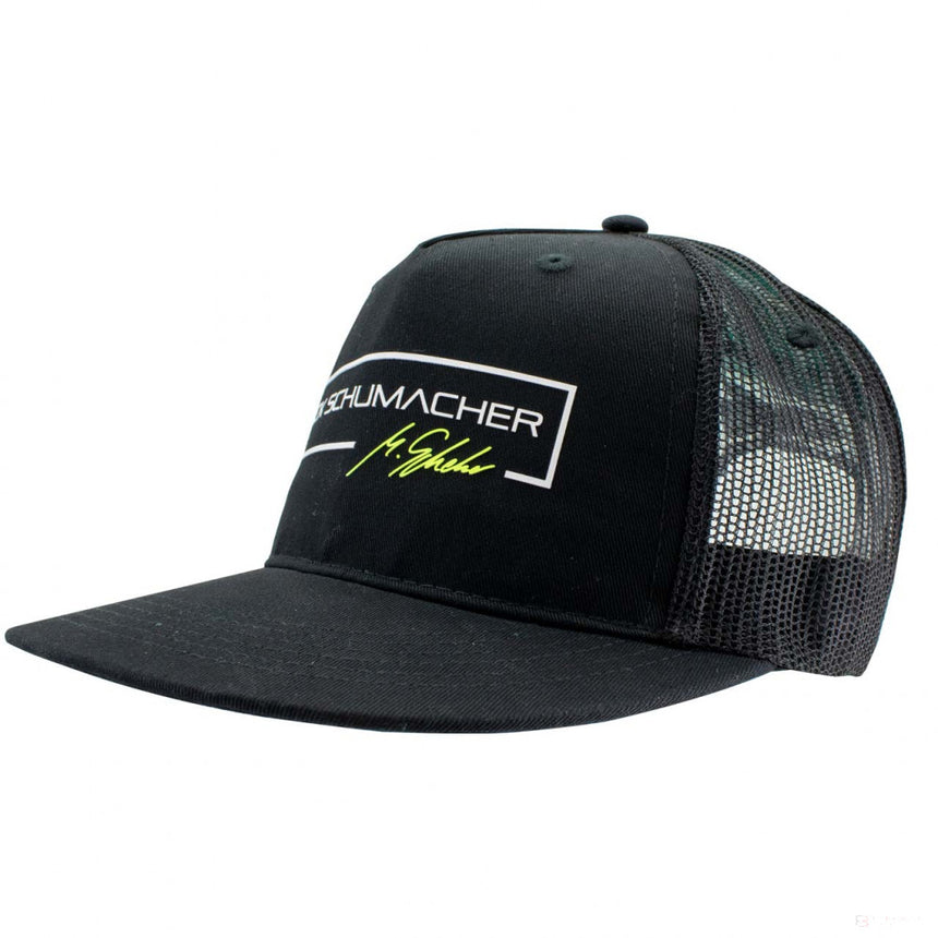 Čiapka Mick Schumacher Flatbrim, séria 1, pre dospelých, čierna, 2019 - FansBRANDS®
