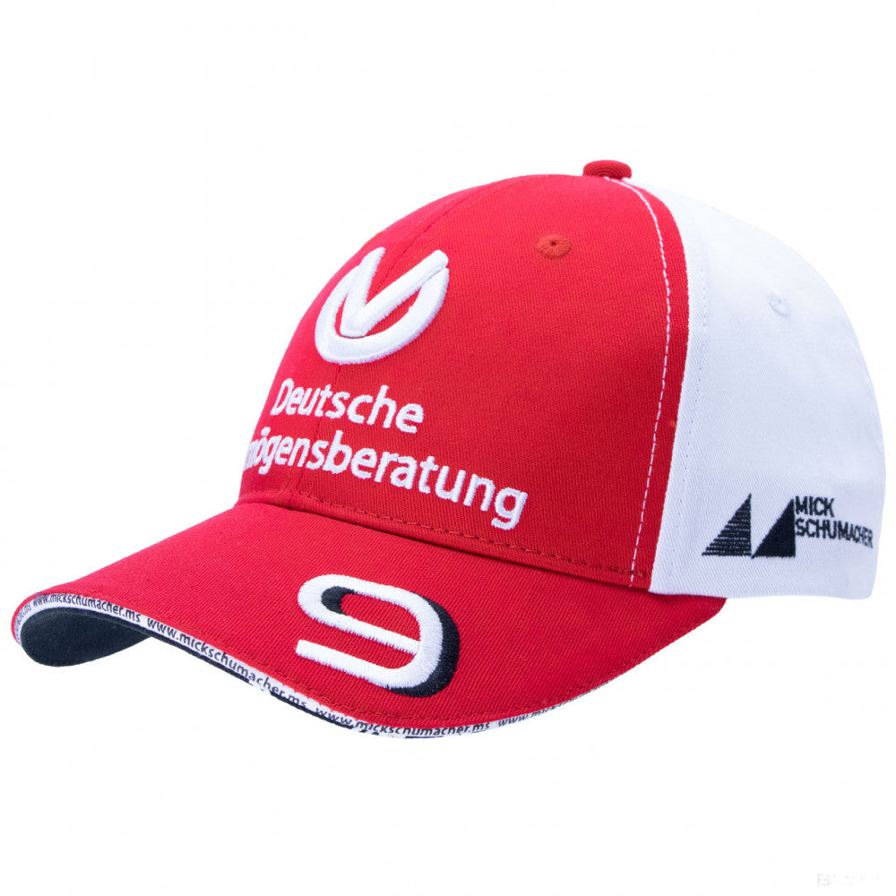 Bejzbalová čiapka Mick Schumacher, pre dospelých, červená, 2019 - FansBRANDS®