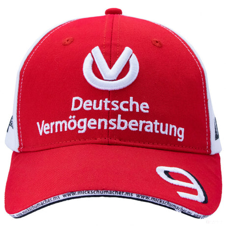 Bejzbalová čiapka Mick Schumacher, pre dospelých, červená, 2019 - FansBRANDS®
