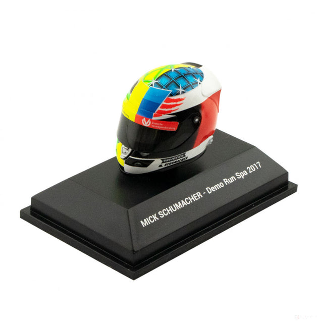 Mini prilba Mick Schumacher, mierka 1:8, viacfarebná, 2017 - FansBRANDS®