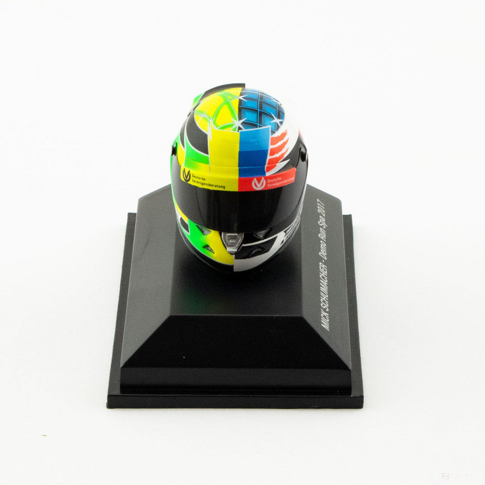 Mini prilba Mick Schumacher, mierka 1:8, viacfarebná, 2017 - FansBRANDS®