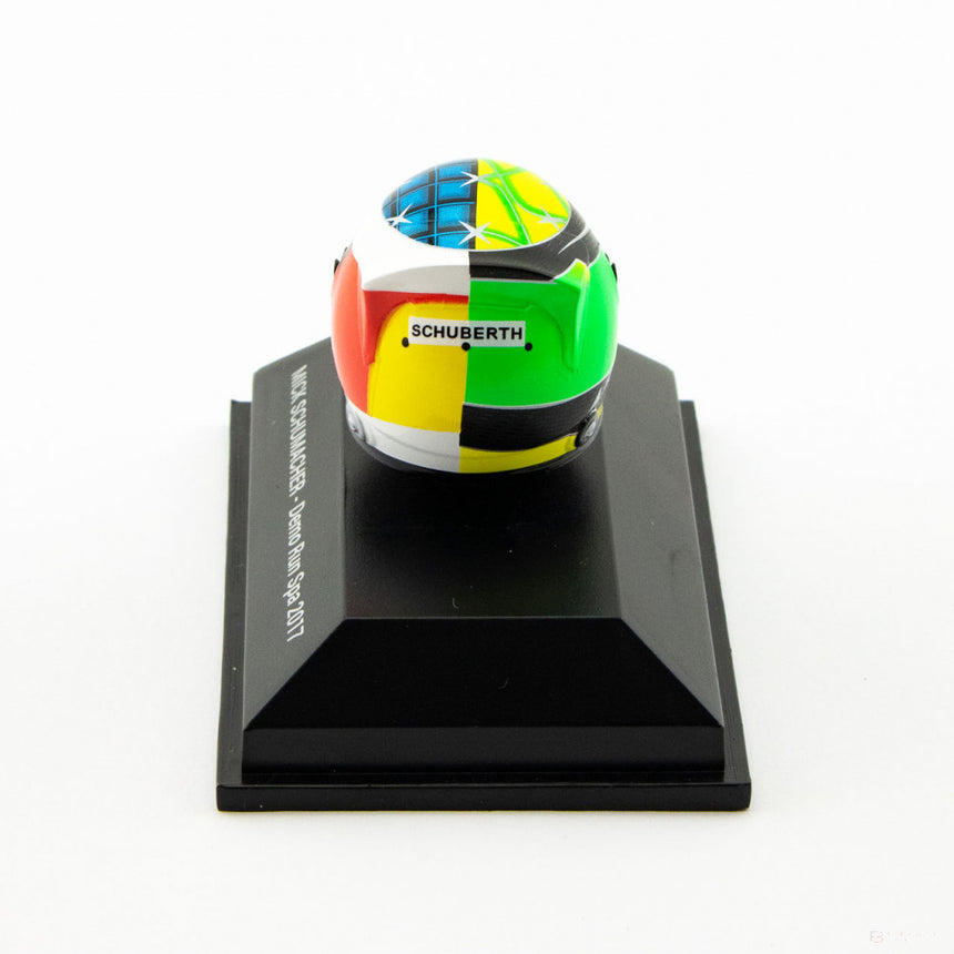 Mini prilba Mick Schumacher, mierka 1:8, viacfarebná, 2017 - FansBRANDS®