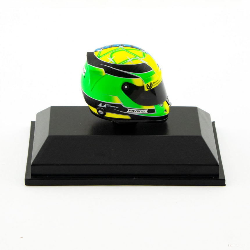 Mini prilba Mick Schumacher, mierka 1:8, viacfarebná, 2017 - FansBRANDS®