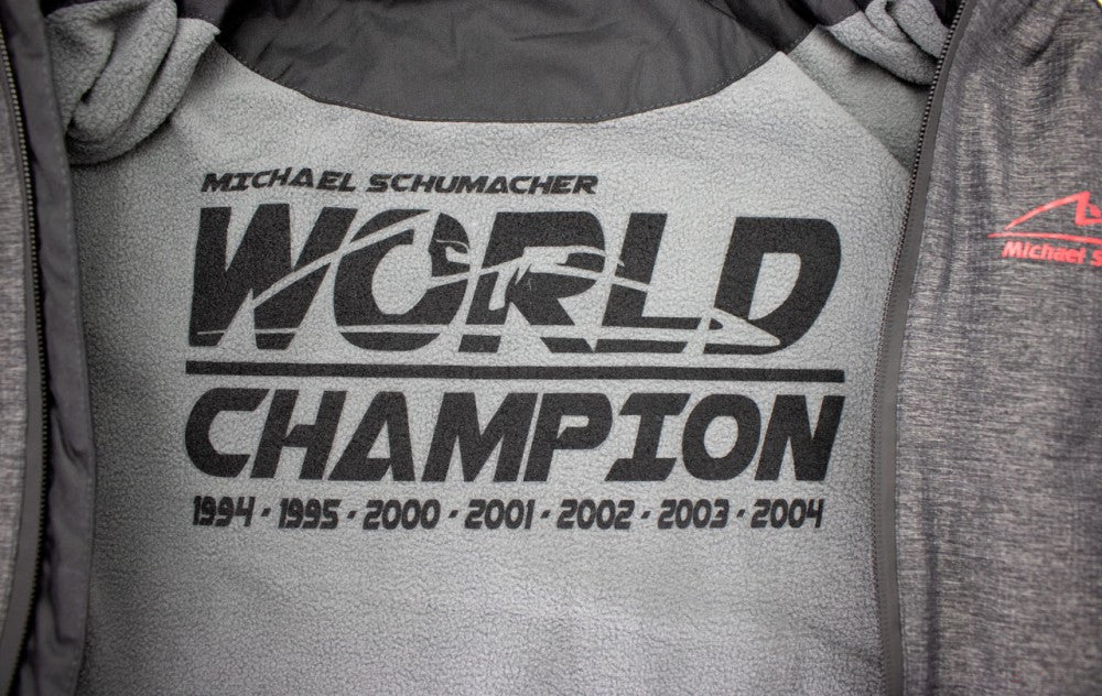 Michael Schumacher Windbreaker, Racing, Grey, 2018 - FansBRANDS®