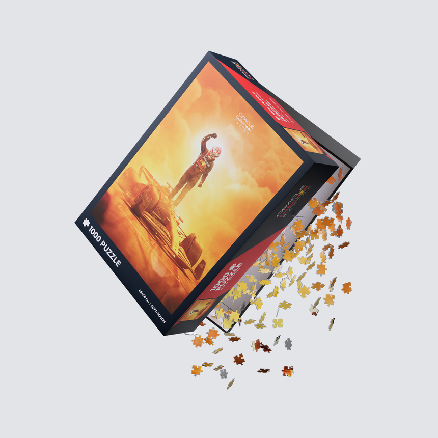 Puzzle Red Bull Racing, Max Verstappen, Zandvoort 2024, 1000 dielikov