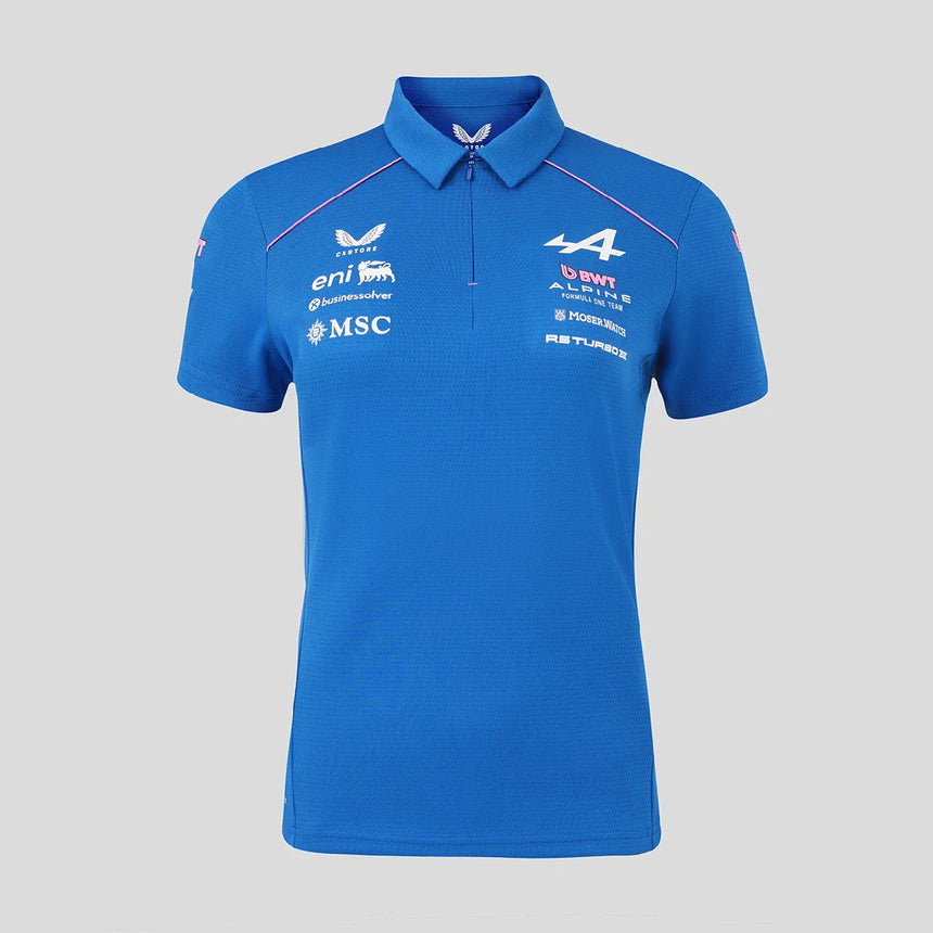 Alpine polo, tím, dámske, modré