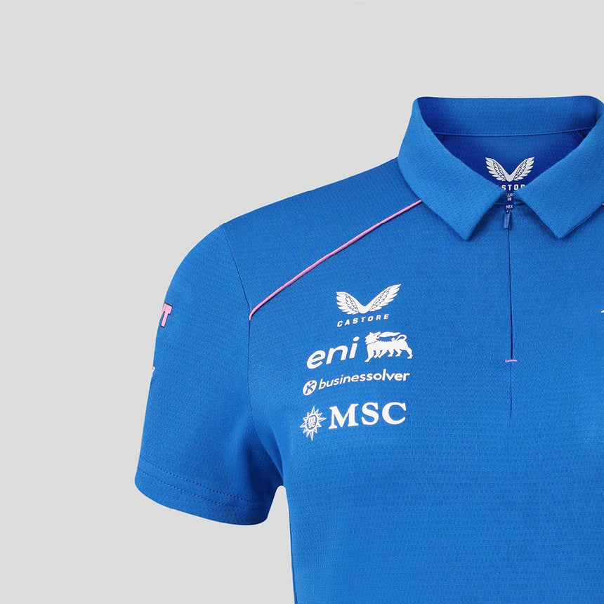 Alpine polo, tím, dámske, modré