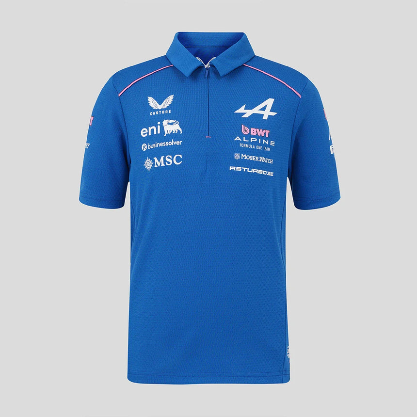 Alpine polo tričko, detské, modré