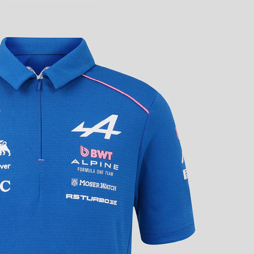 Alpine polo tričko, detské, modré