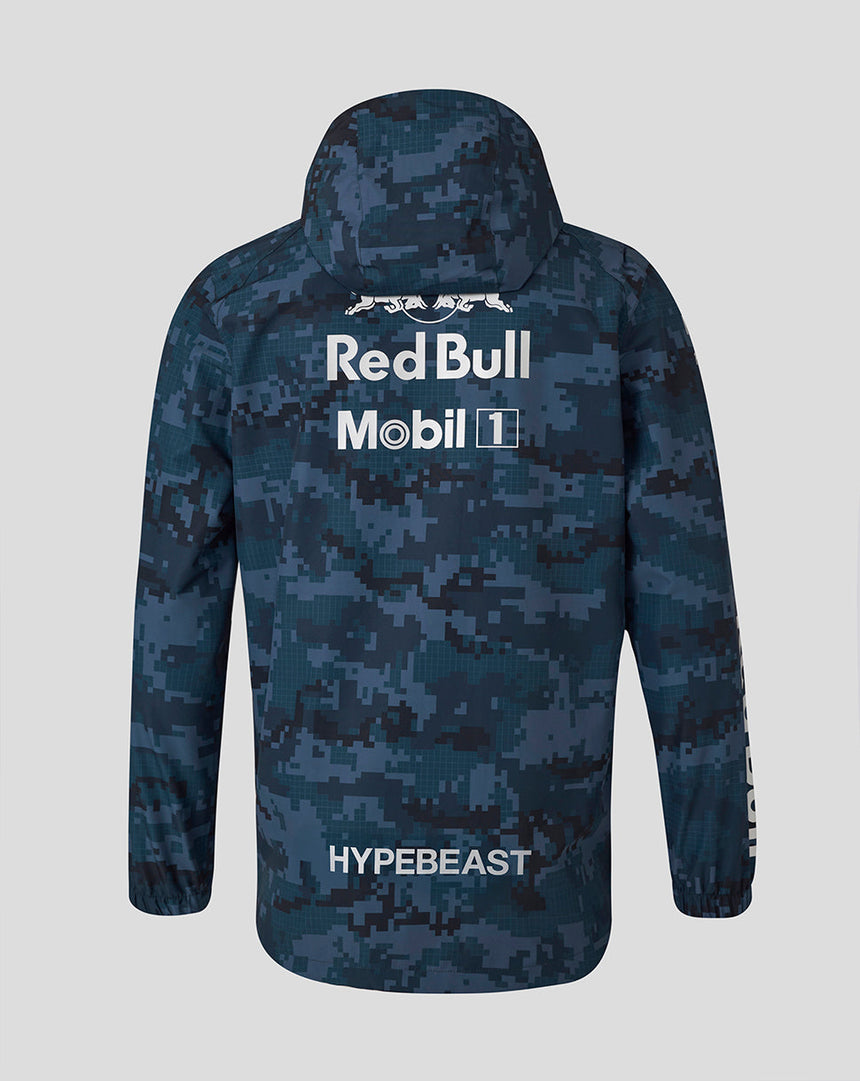 Red Bull Racing X HYPEBEAST nepremokavá bunda, 2025, modrá