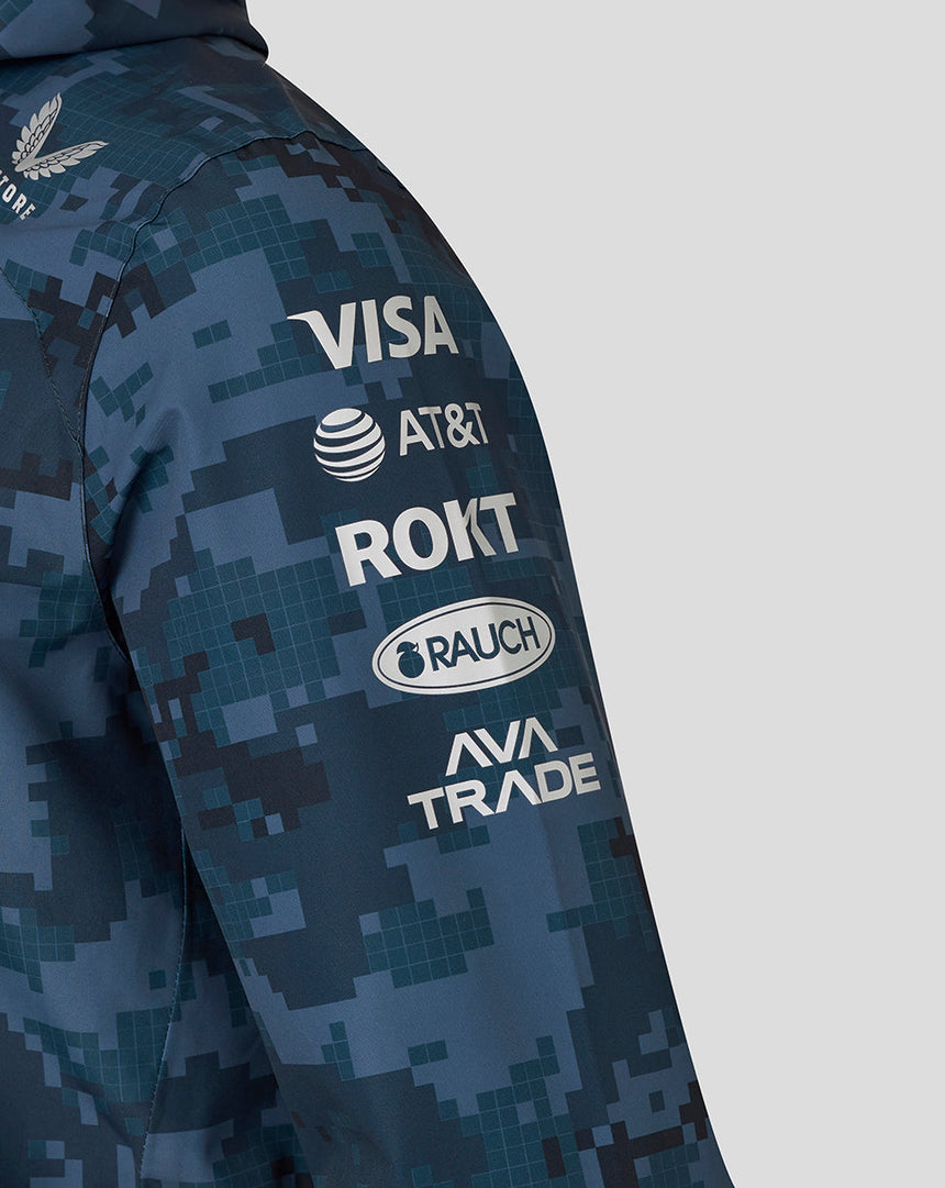 Red Bull Racing X HYPEBEAST nepremokavá bunda, 2025, modrá