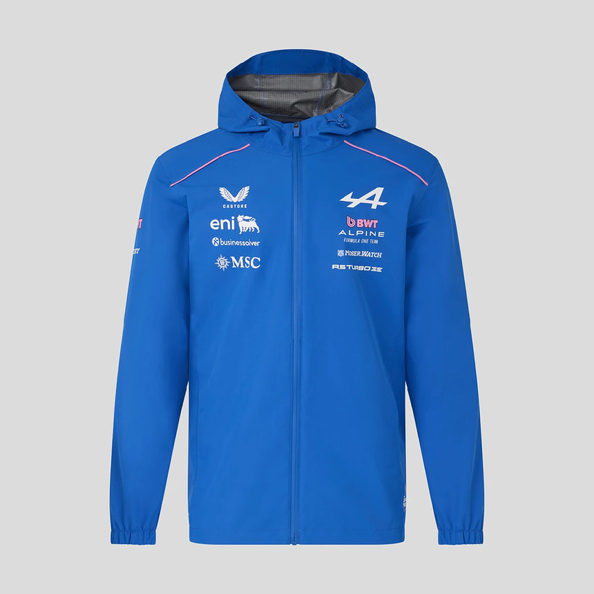 Alpine tímová nepromokavá bunda, modrá