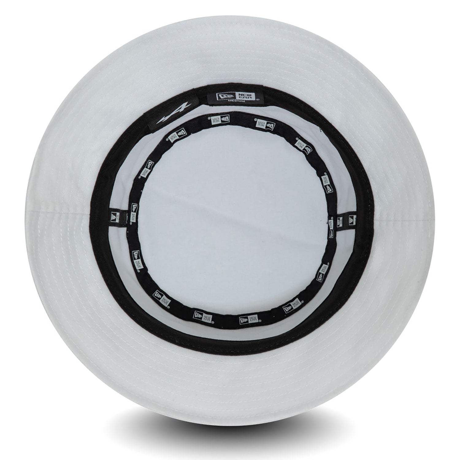 Alpenhut, New Era, Metallabzeichen, weiß