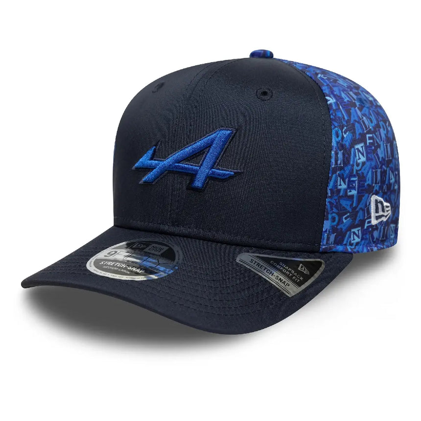 Alpská čiapka, AOP, 9FIFTY, New Era, modrá