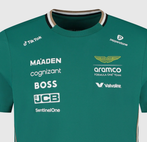 Aston Martin AMF1, Team, T-Shirt, Fernando Alonso, Grün 🔥