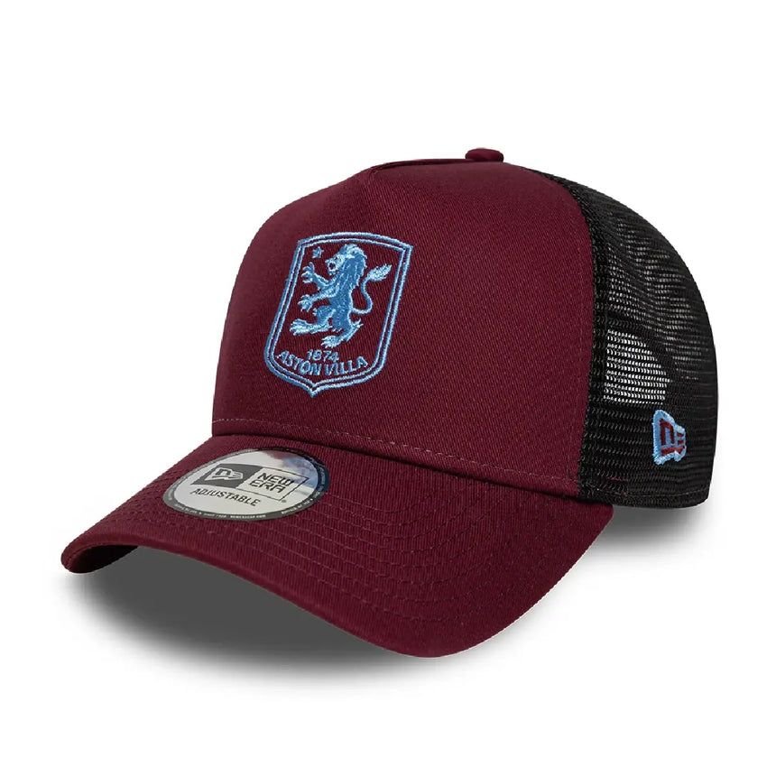 Aston Villa trucker čiapka, core, červená