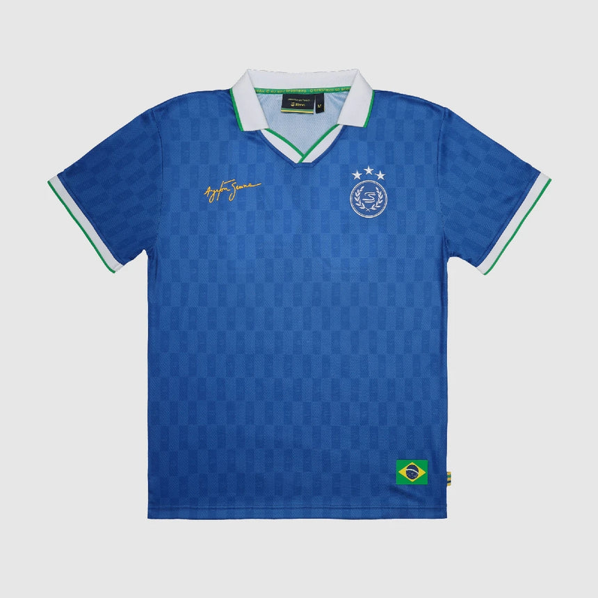 Ayrton Senna mez, 94 Relaxed Fit, modrá
