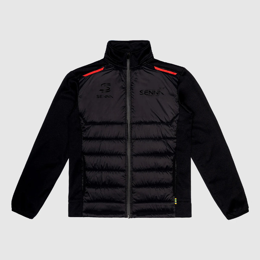 Ayrton Senna pretekárska bunda, čierna