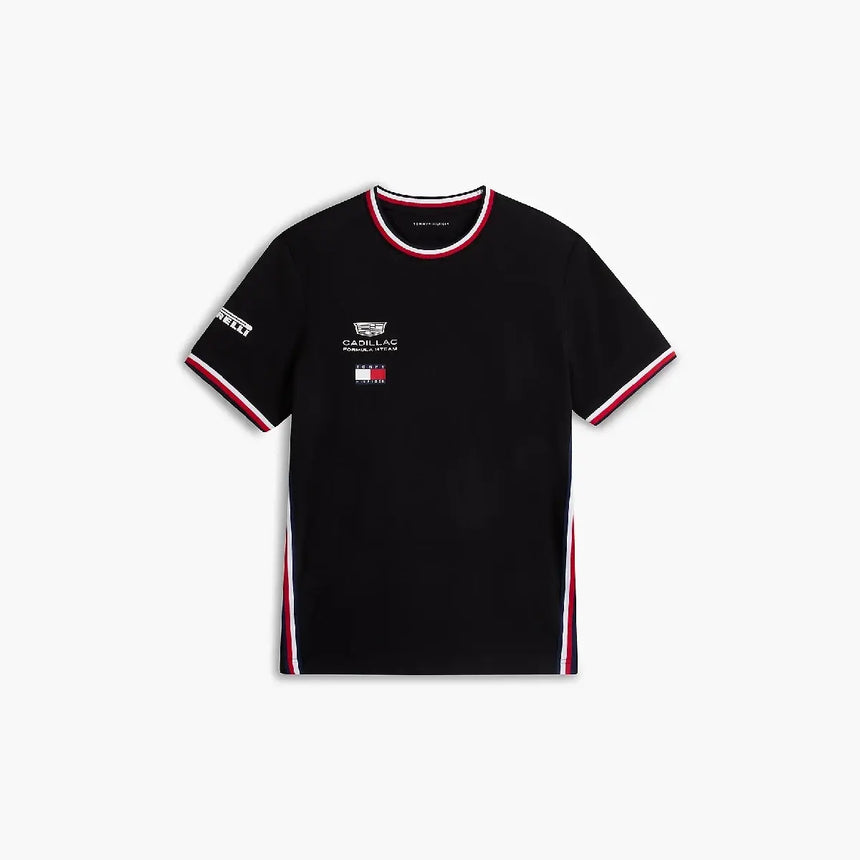 Cadillac F1 tričko, tím, Tommy Hilfiger, čierne, 2026