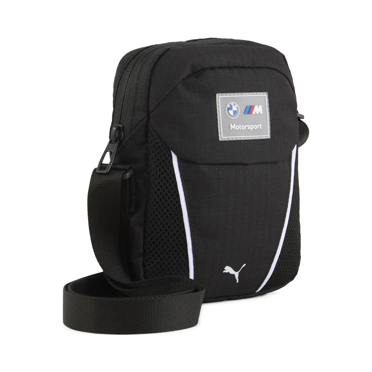 BMW MMS Umhängetasche, PUMA, Schwarz