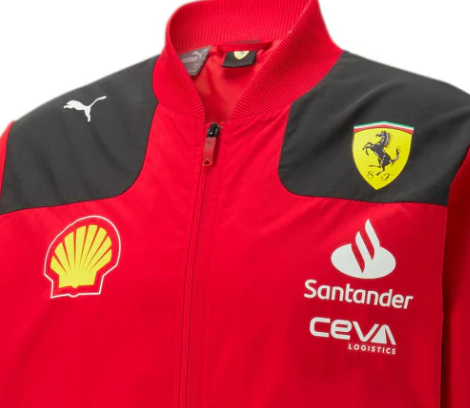 Ferrari Jacke, Puma, Team, Rot, 2023
