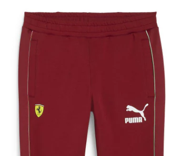 Ferrari nohavice, Puma, Race Iconic T7 Track, intenzívna červená