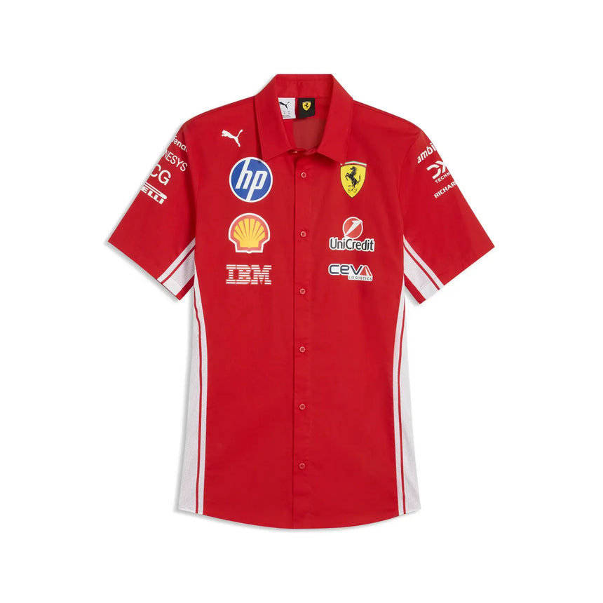Ferrari póló, tím, Puma, červené, 2026