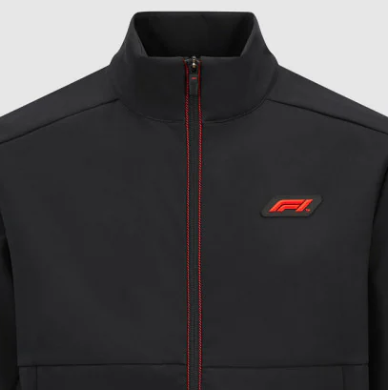 Formula 1 softshell Bunda, Čierna