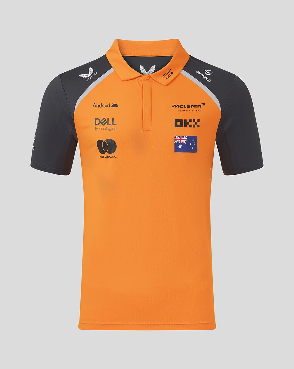 McLaren F1 Team Poloshirt – Oscar Piastra 🔥