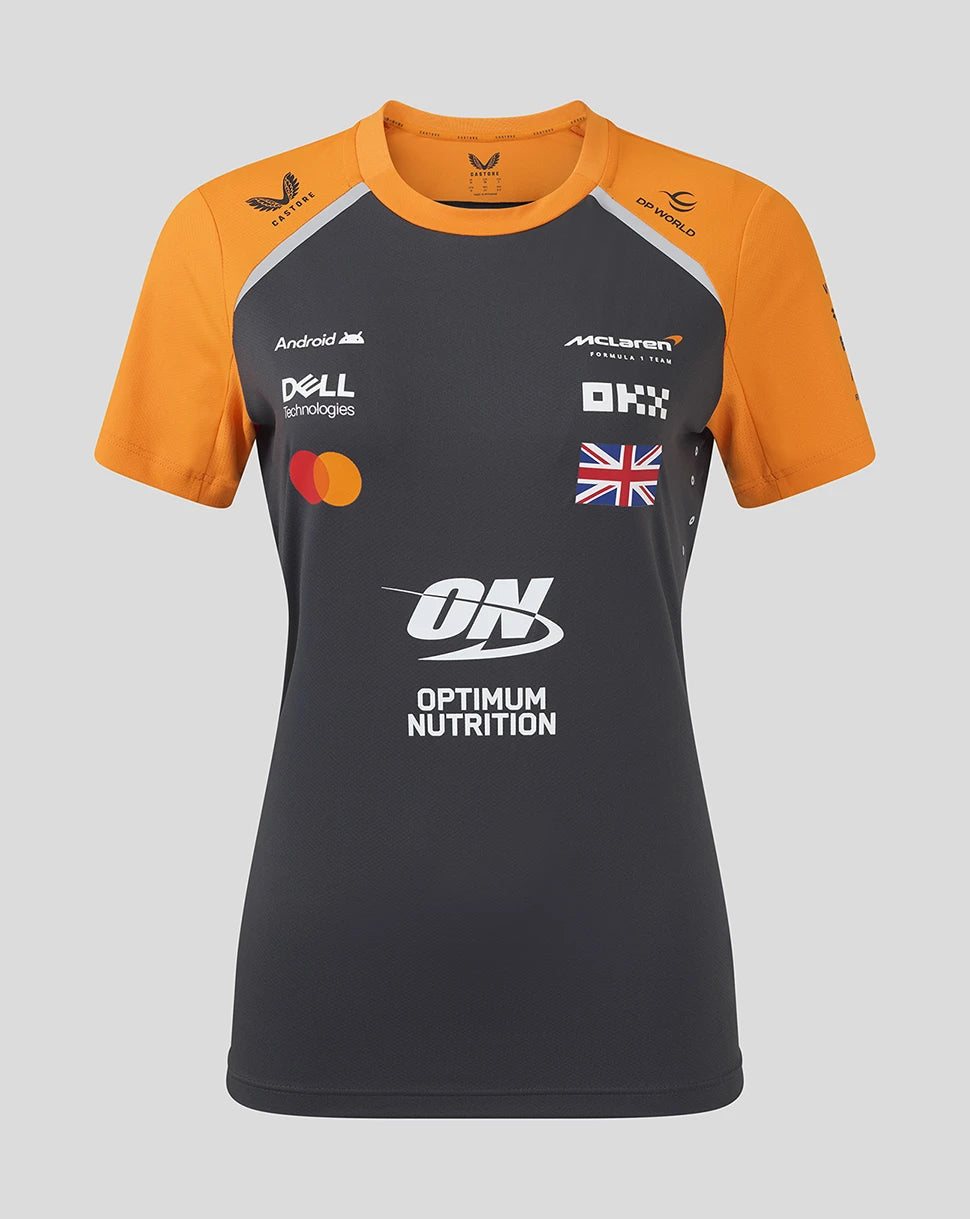 McLaren F1 Team Setup T-Shirt, Lando Norris, Damen 🔥