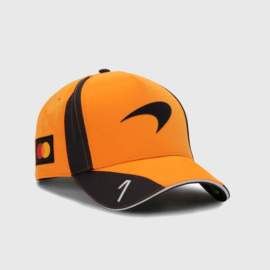 McLaren čiapka, tím, Lando Norris, papája