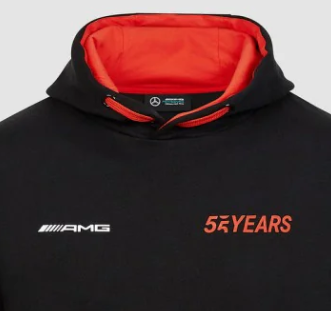 Mercedes Fanwear AMG 55YRS mikina s kapucňou
