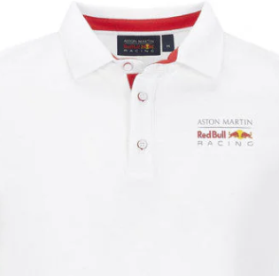Red Bull Polo, Klasický, Biela, 2020