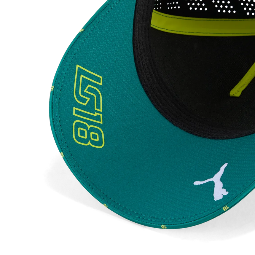 Čiapka Aston Martin, tím Lance Stroll, zelená