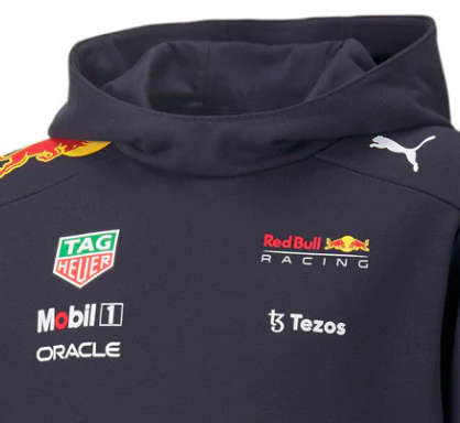 Red Bull Team Kinder Sweatshirt, Blau, 2022