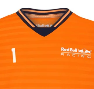 Red Bull Kinder T-Shirt, Max Verstappen Sportswear, Orange, 2022