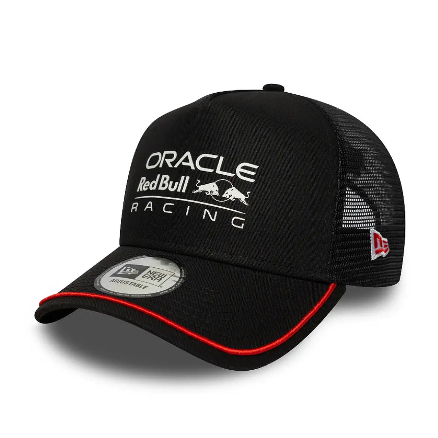 Red Bull trucker čiapka, ORBR nášivka, 9FORTY, New Era, čierna