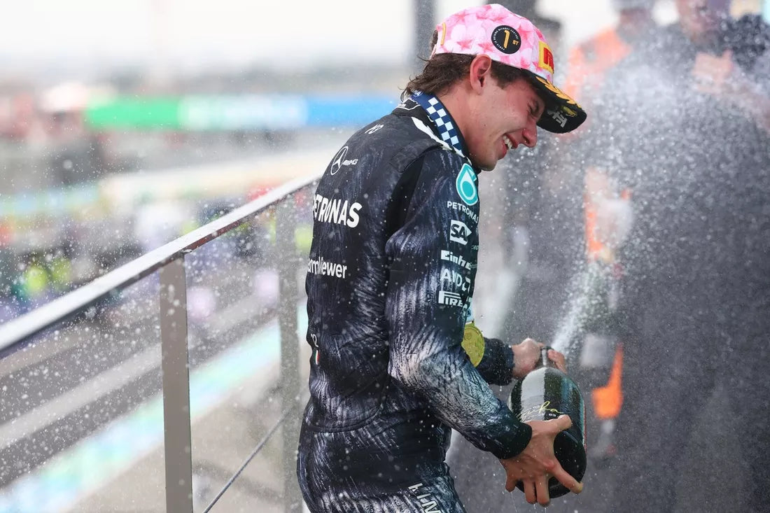 Antonelli vyhral sprint a získal pole position v Silverstone