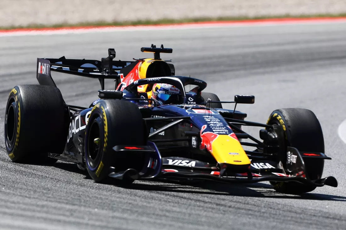 Verstappen rieši problémy so zadnou nápravou Red Bullu