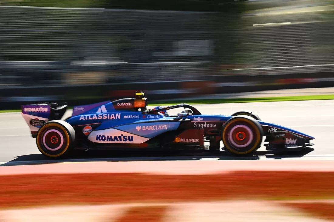 Sainz a Albon hodnotia vylepšenia Williamsu v Bakuu