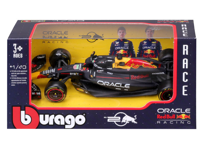 Model auta Red Bull Racing, Max Verstappen, RB20, bburago, modrá 🔥