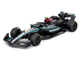Mercedes modelové auto, bburago, Lewis Hamilton, #44, 1:43, F1W15