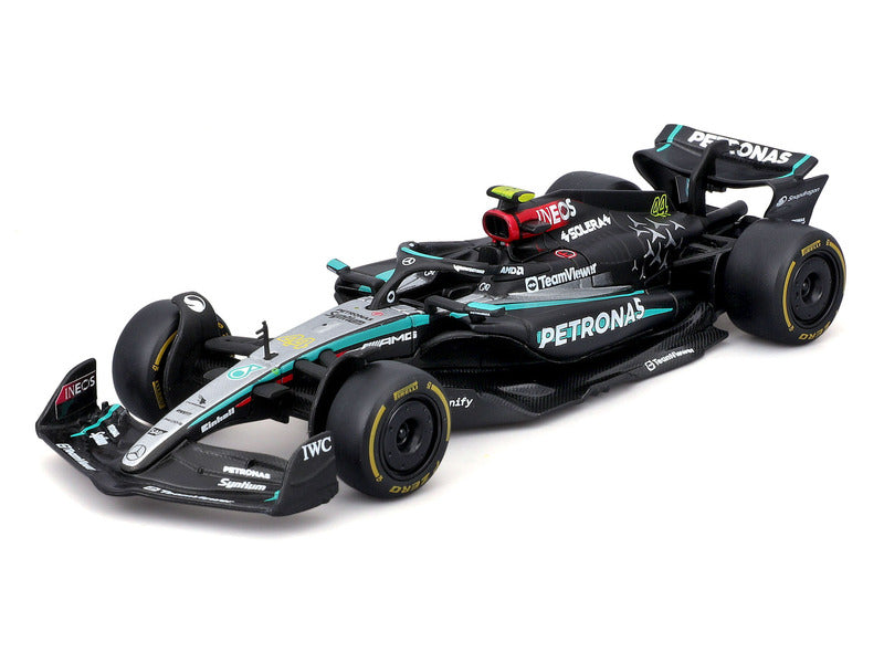 Mercedes modelové auto, bburago, Lewis Hamilton, #44, 1:43, F1W15