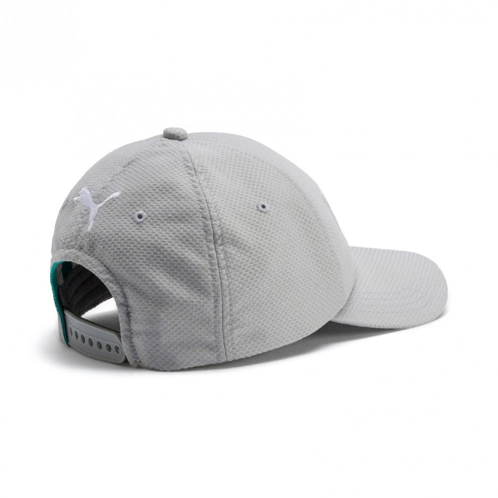 Baseballová čiapka Mercedes, Puma Fanwear, strieborná, 2018