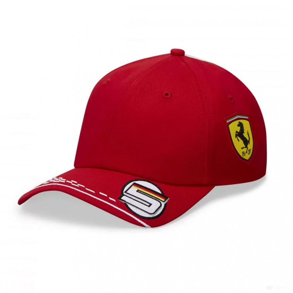 Baseballová čiapka Ferrari, Puma Sebastian Vettel, pre dospelých, červená, 2020