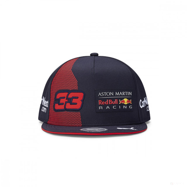 Čiapka Red Bull Flatbrim, pre dospelých, Puma Max Verstappen, modrá, 2020 - FansBRANDS®